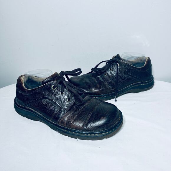 Dr. Martens Oxfords Mens Ordell Brown Pebbled Leather Lace Up Casual Academia 9 - Picture 1 of 9